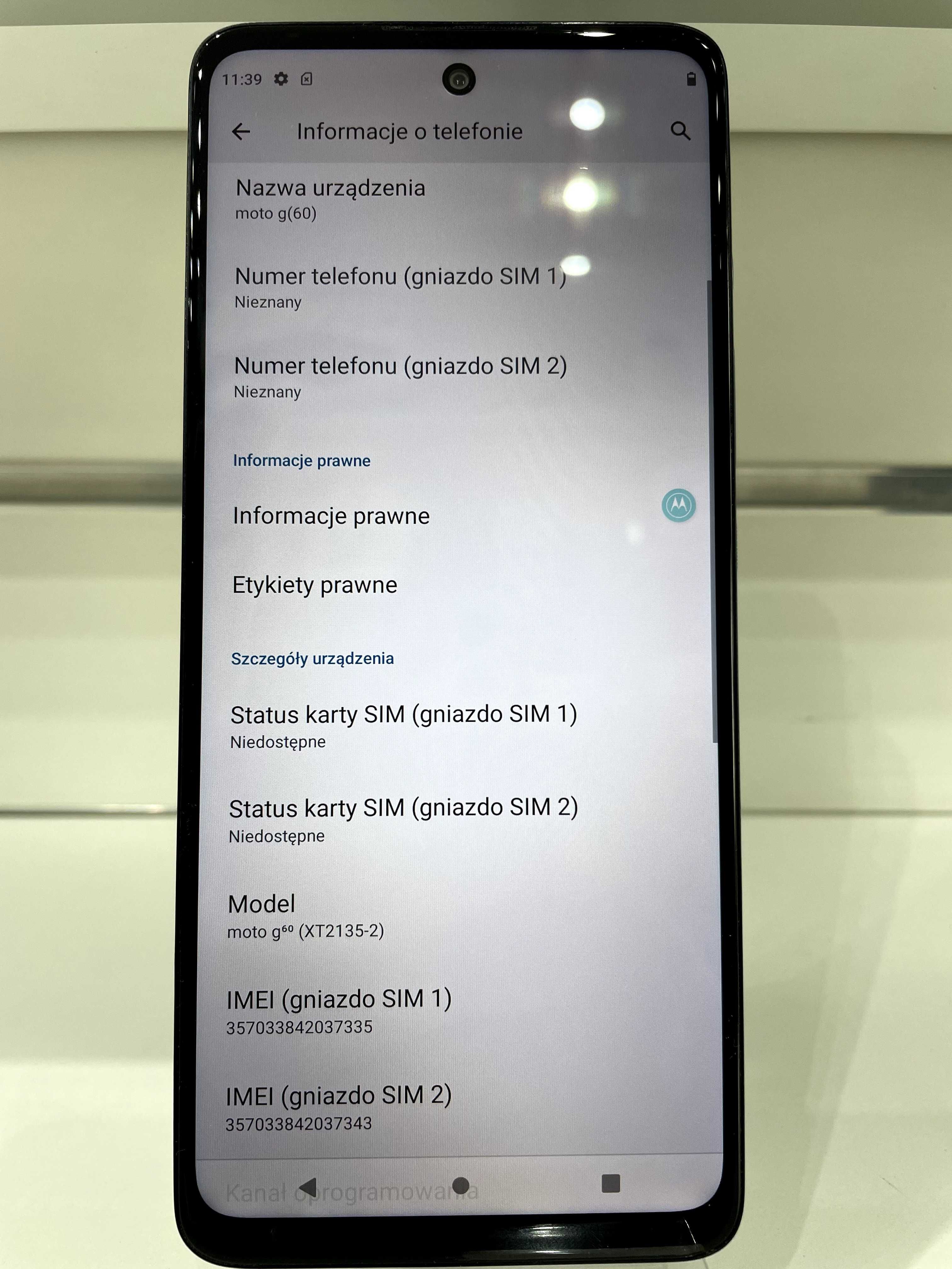 Motorola Moto G60 | 6/128GB | Dynamic Gray | GW3 | XT2135-2