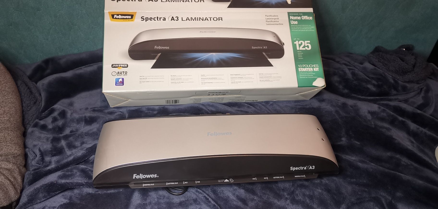 Laminator  nowy wraz z wkładami