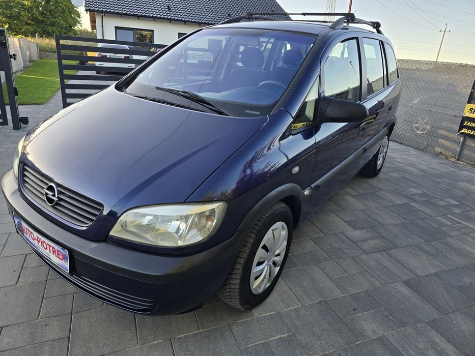 Zafira/Benzynka/7miejsc/Hak/Zarejstrowana