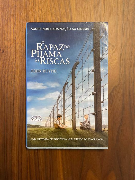 Livro O Rapaz do Pijama às Riscas