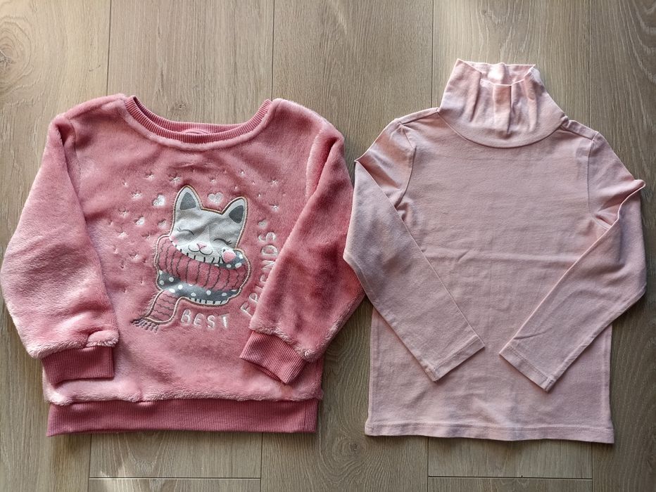 Bluza i golf dla dziewczynki 104
