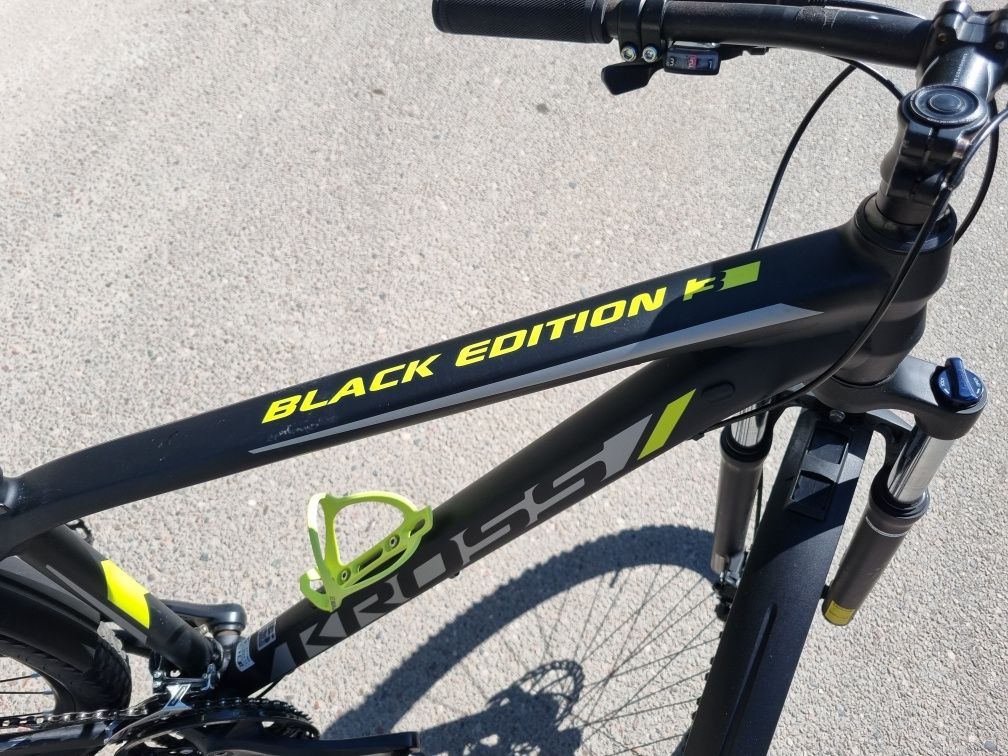 Rower młodzeżowy MTB Kross Black edition 3