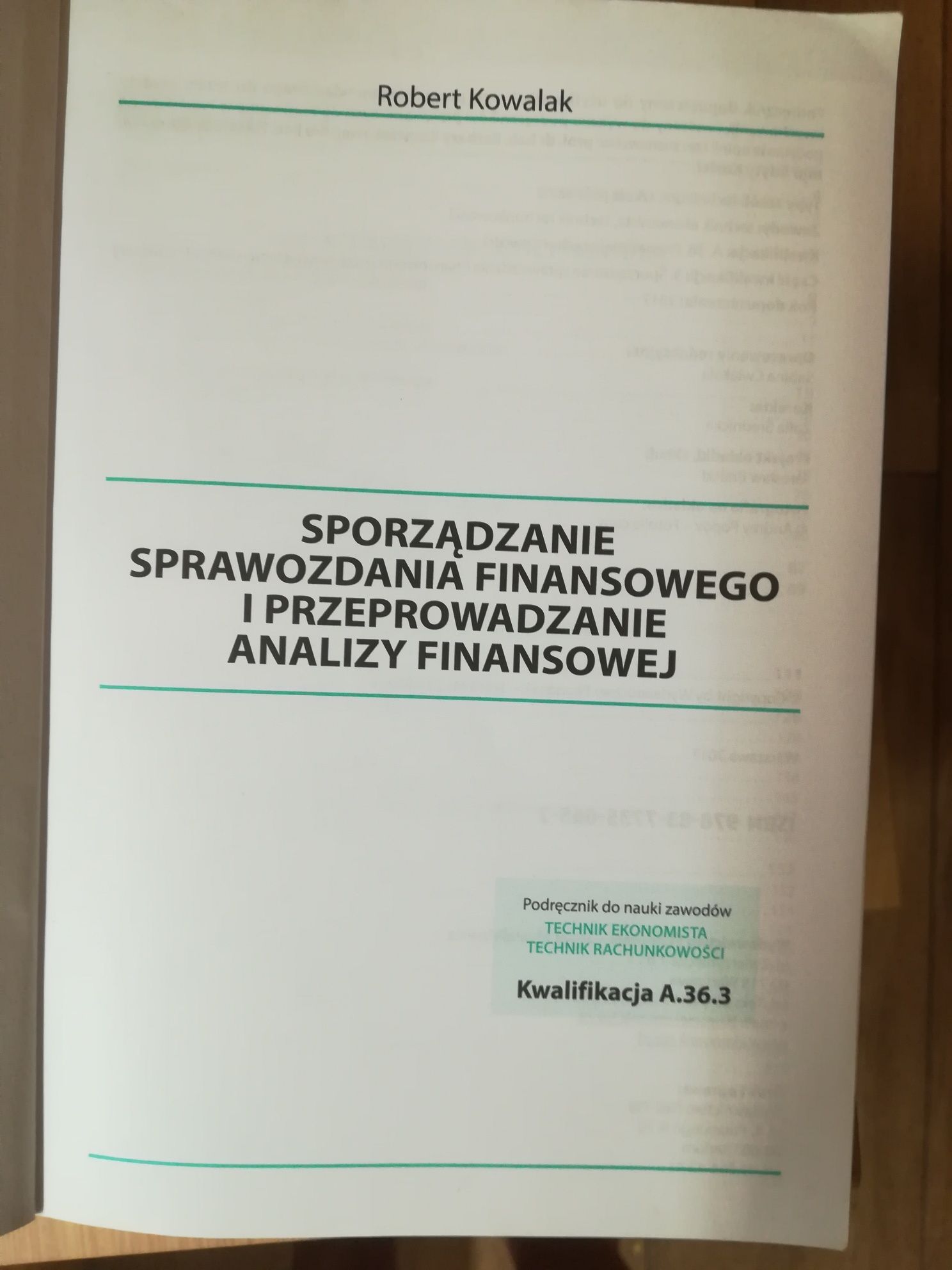 Podręcznik. Sporządzanie sprawozdania finansowego.