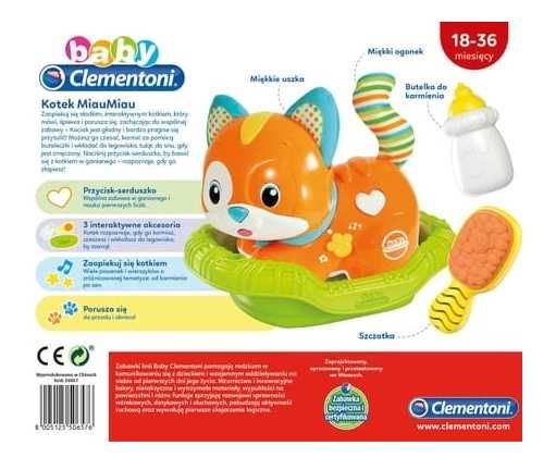 Clementoni Interaktywny Kotek MiauMiau 50657