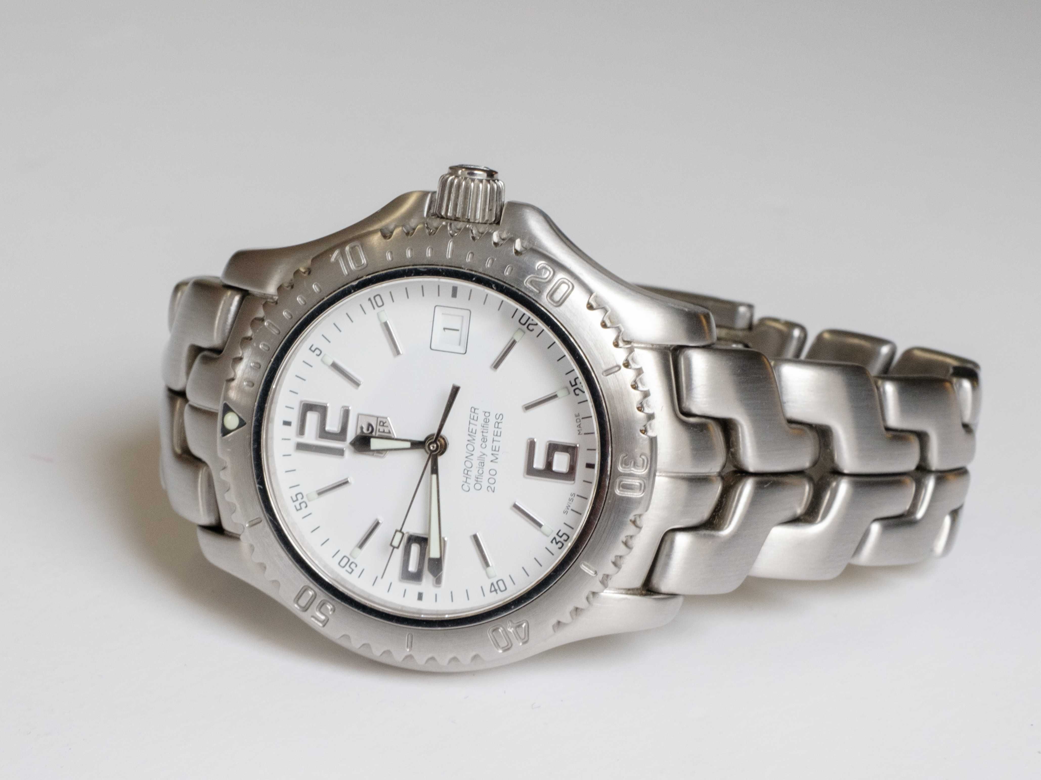 Relógio TAG Heuer Link Chronometer Branco