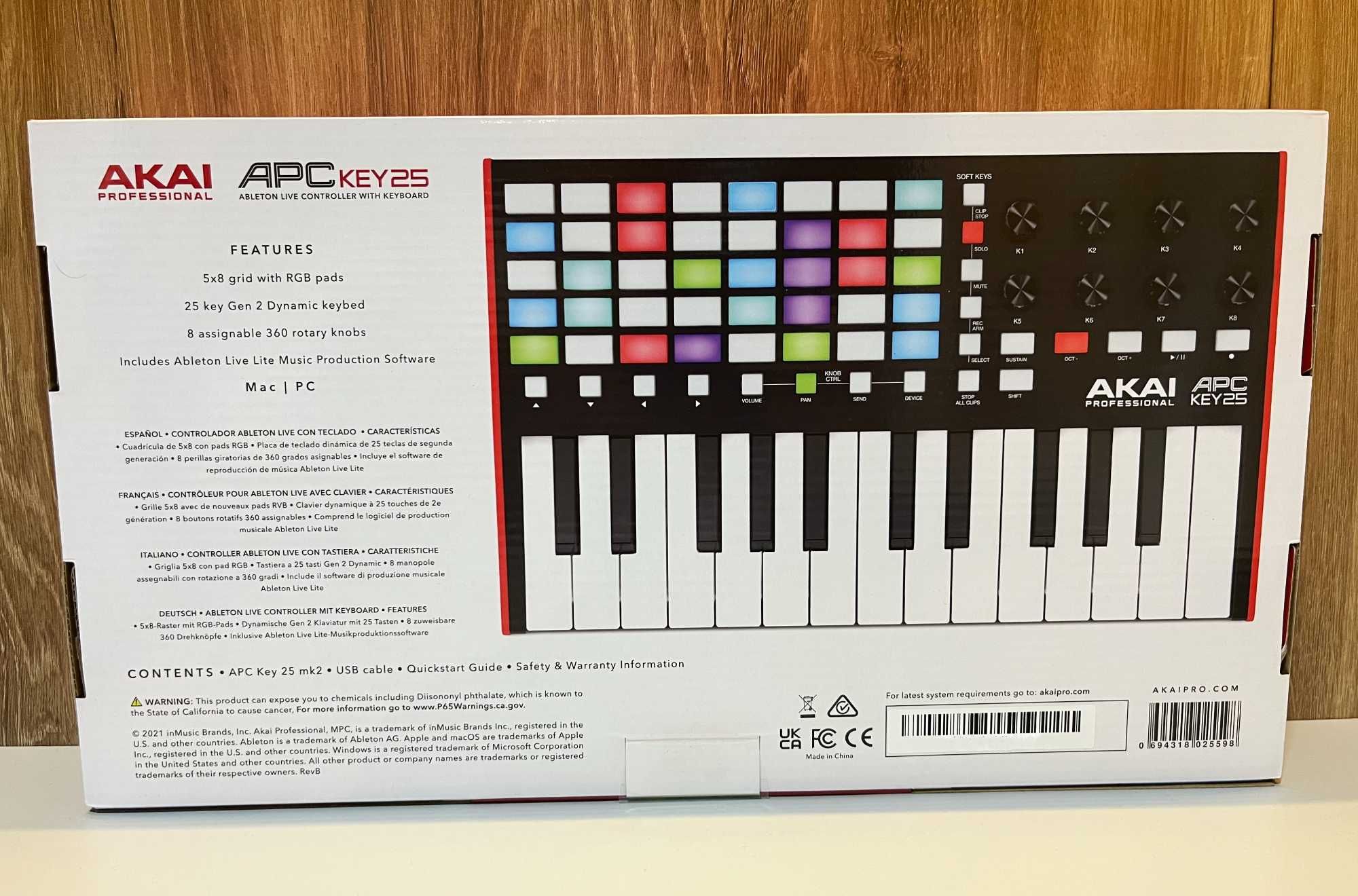 Akai APC Key 25 II