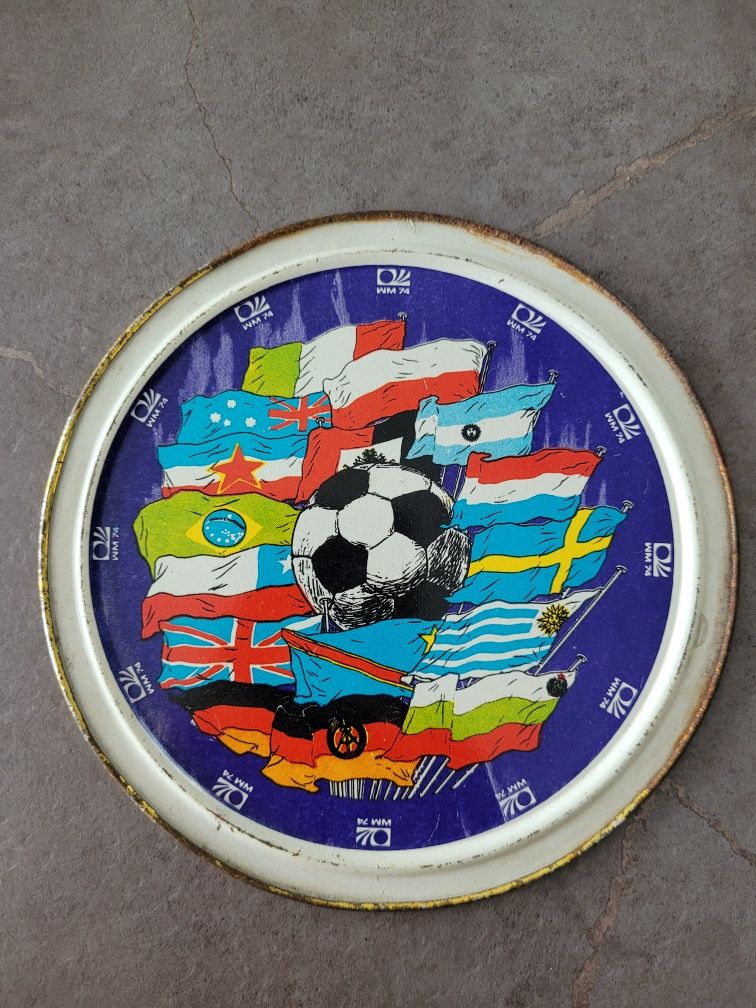 Reprezentacja Polski Mistrzostwa Świata 1974. Tabliczka/talerz PRL