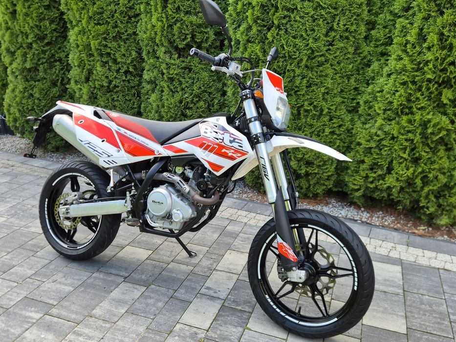 Beta Rr 125 IDEALNA 4T Super Moto kat B a1 wr r x enduro