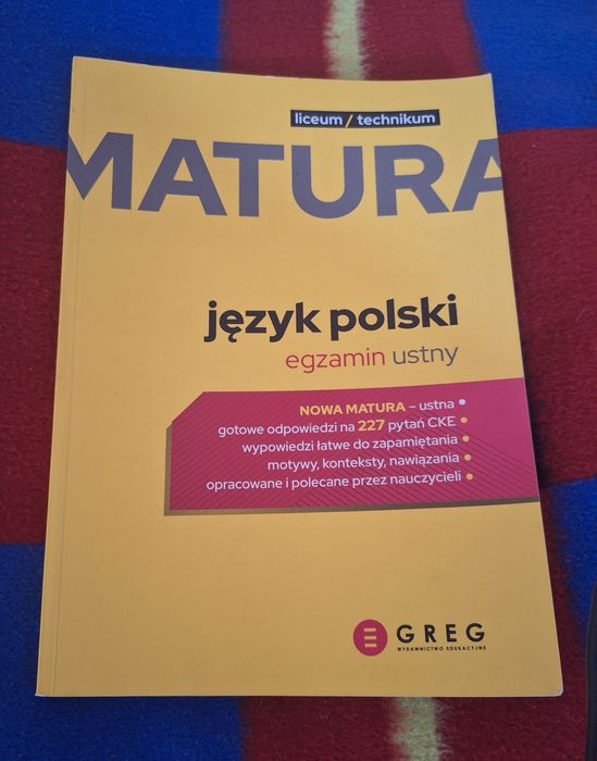 Matura Język polski Egzamin ustny