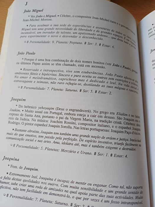 Livro: Mil e tal nomes próprios
