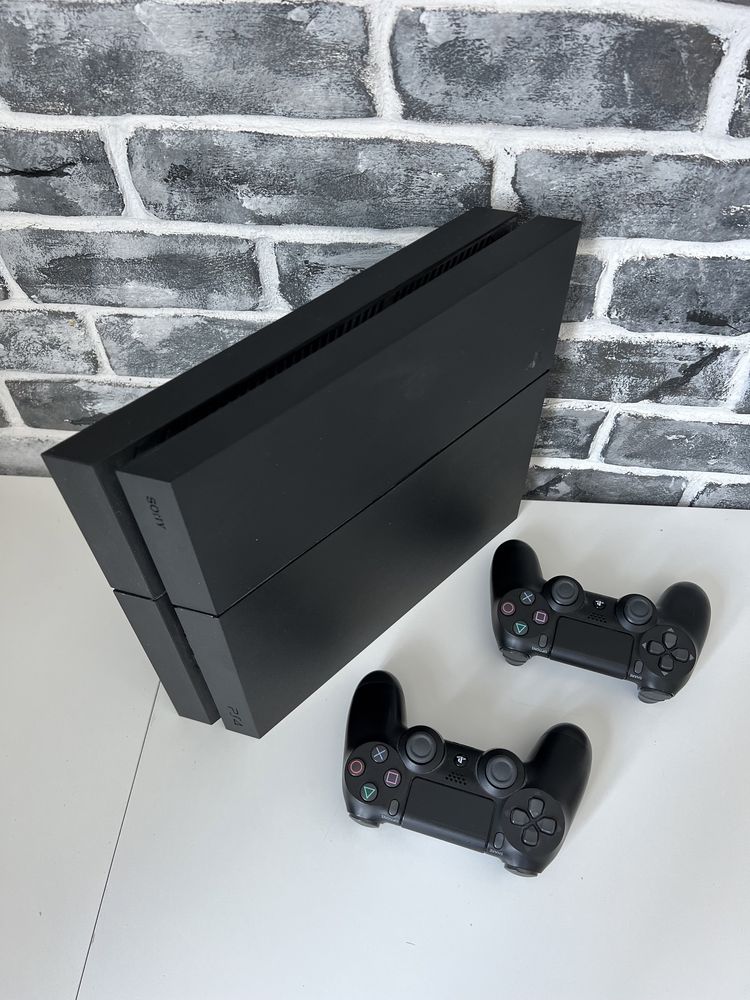 Ps4 fat 500gb / 1 tb. - 16 игр , 2 геймпада - пс4 фат