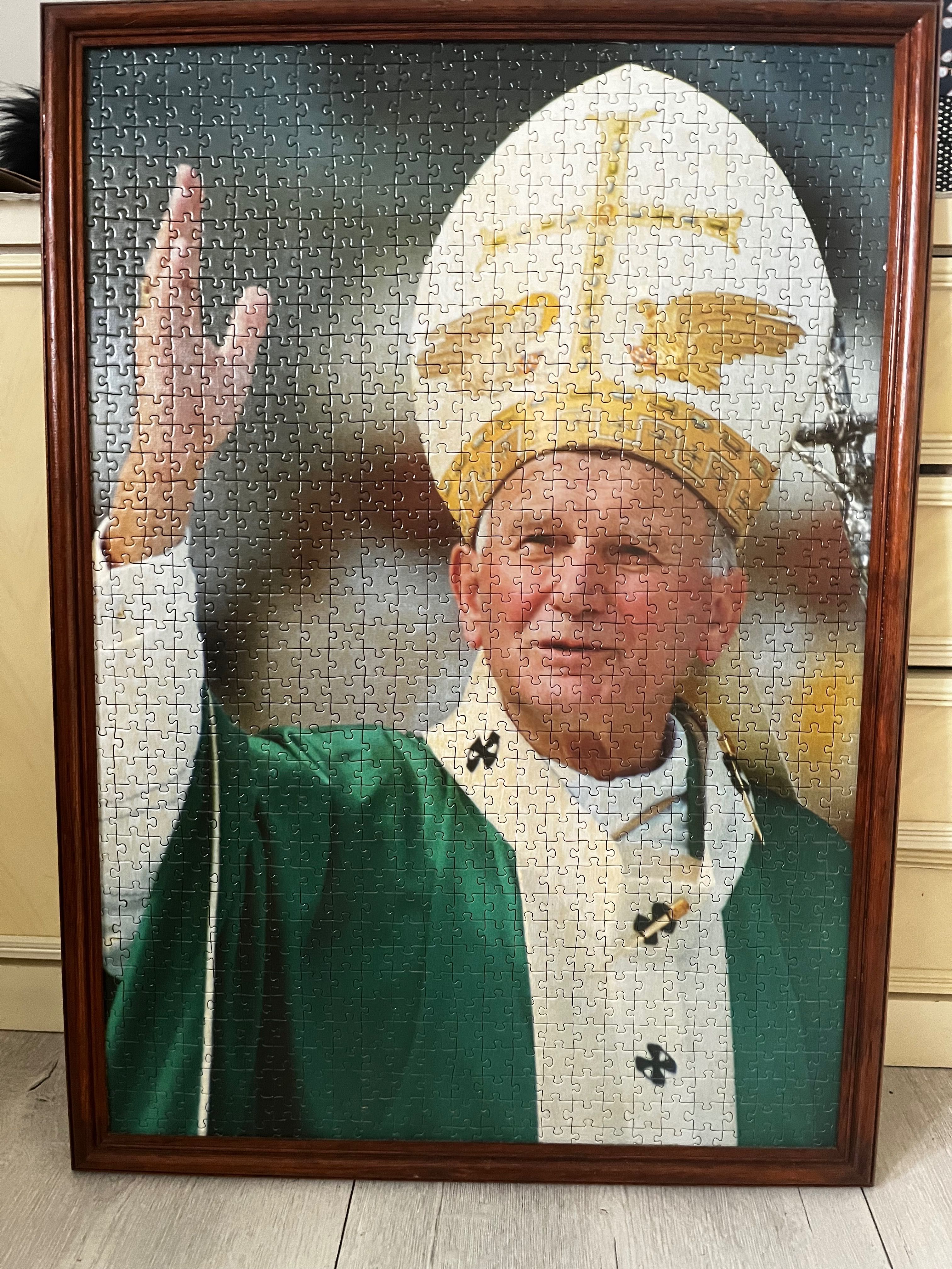 Obraz z puzzli Papież Jan Paweł 2