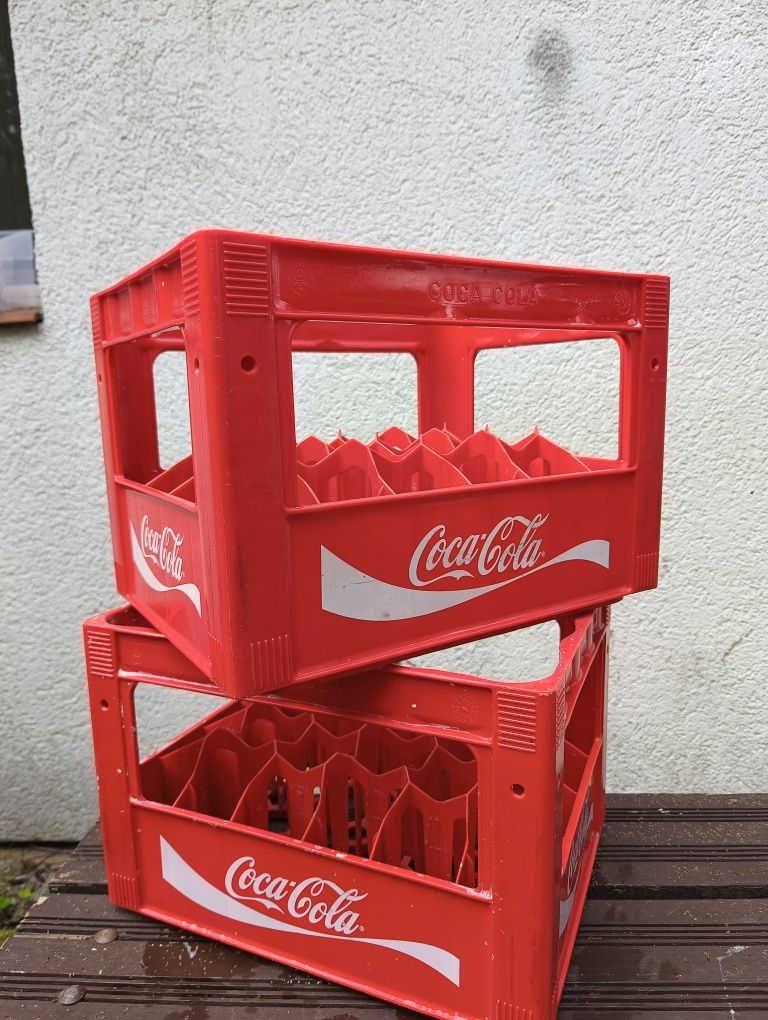 Skrzynki coca-cola