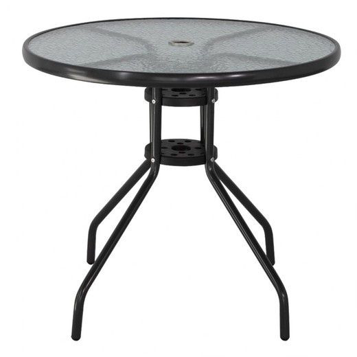 Zestaw ogrodowy stół +4x krzesło składane + parasol.