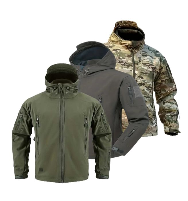 Тактична куртка на флісі XL