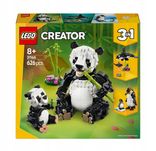 Nowe Klocki LEGO 31165 Creator, Dzikie zwierzęta: Rodzina Pand - Sklep