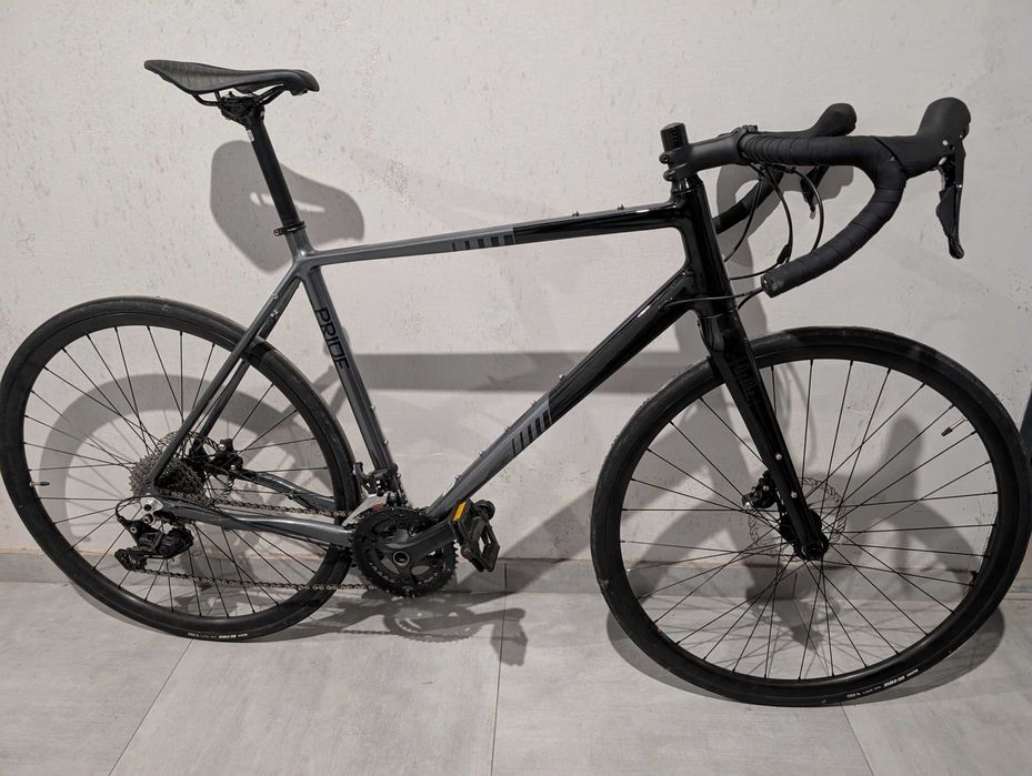 Велосипед 28" Pride ROCX 8.4 рама - XL 2024 чорний