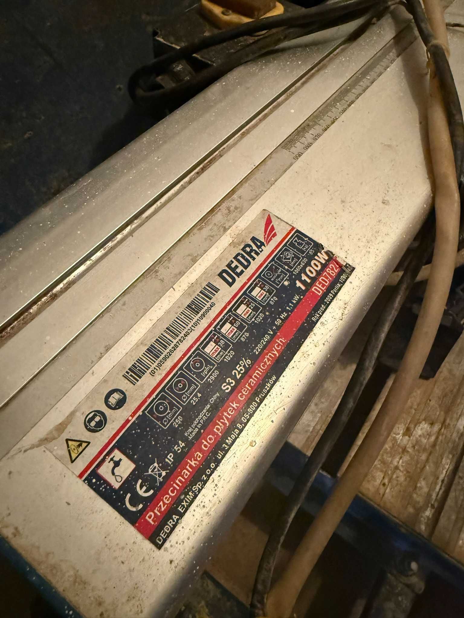 DEDRA Przecinarka do glazury 1100W DED7824 używana