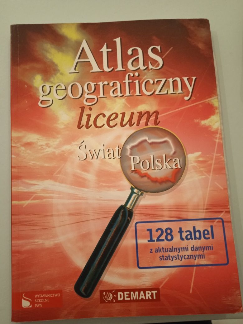 Atlas geograficzny liceum