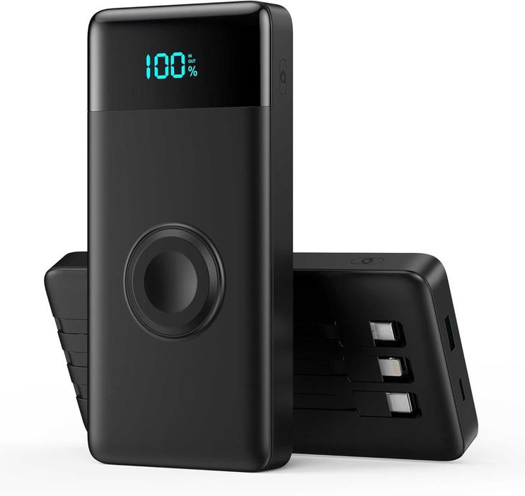 Powerbank HX100N9 ładowarka iWatch iPhone 10800mAh 6wyjść LCD QC4.0