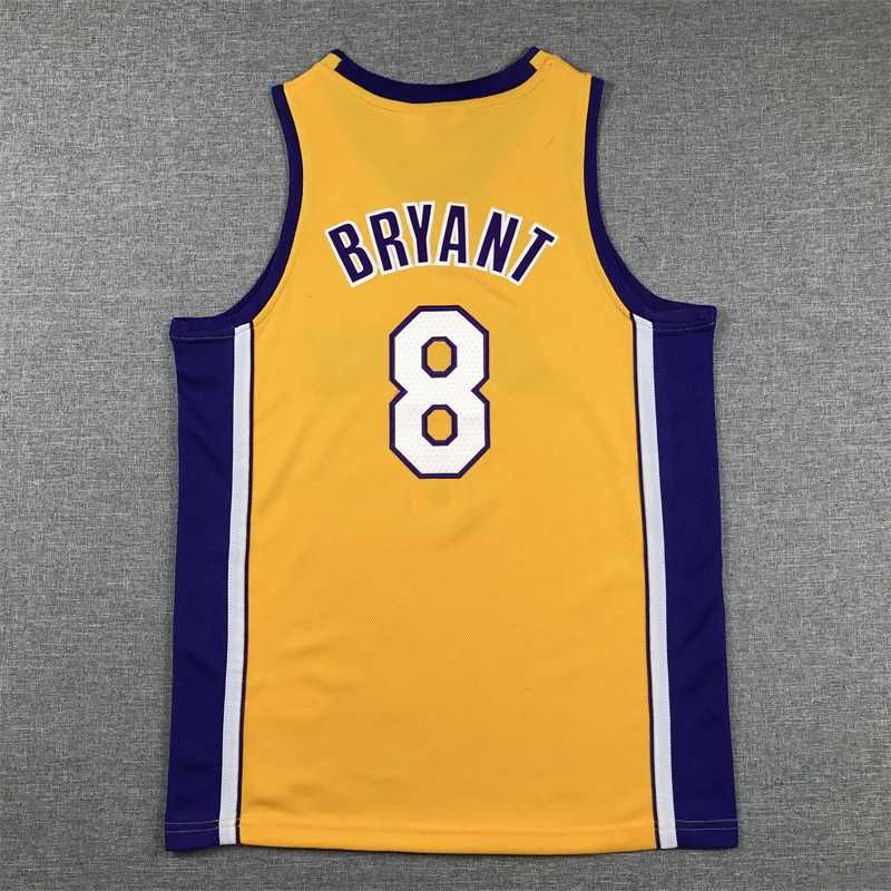 Żółta koszulka retro NBA Lakers  Mitchell & Ness Kobe Bryant nr 8