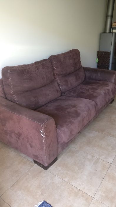 Vende-se sofá castanho