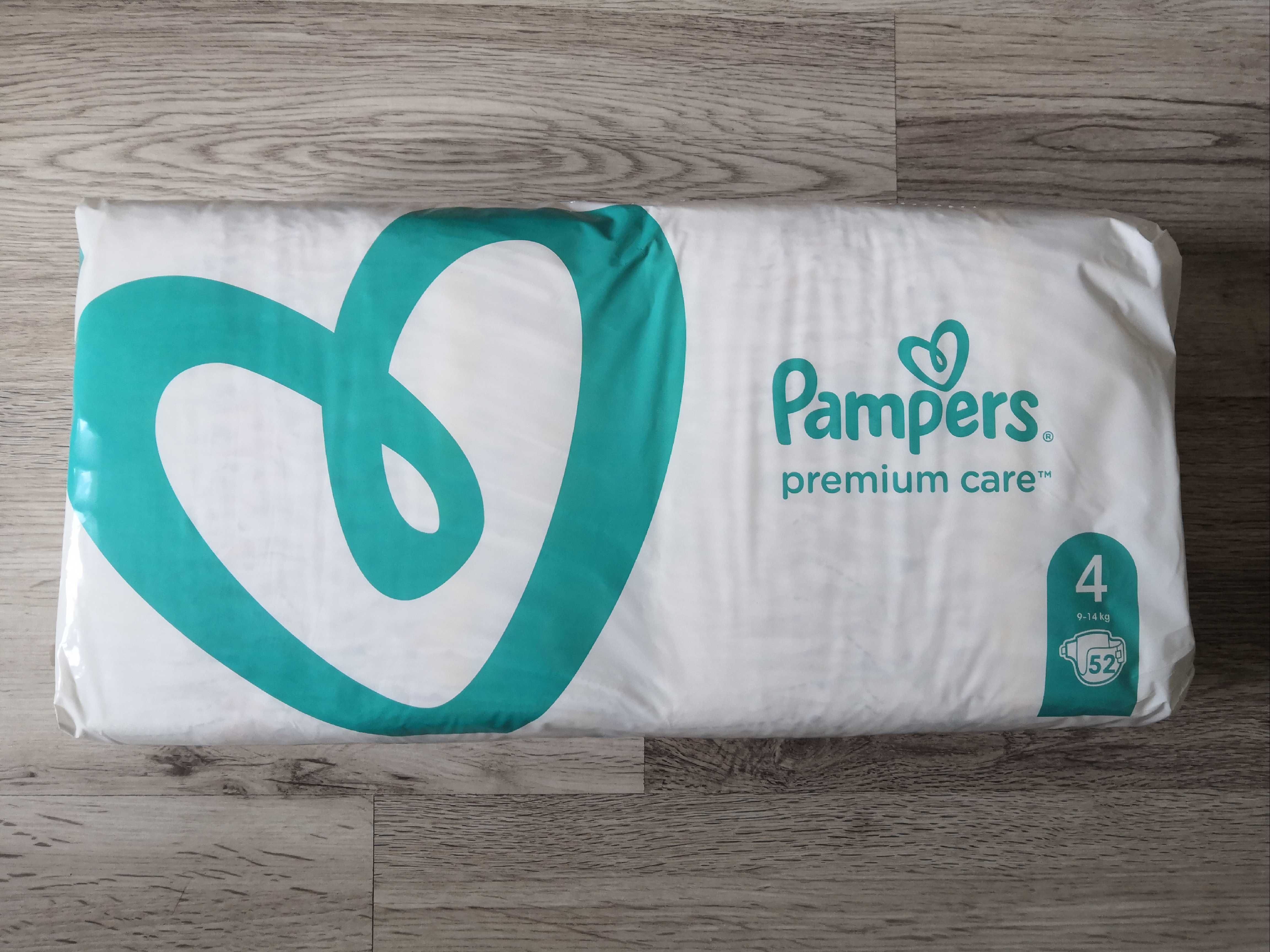 Pampers premium care 4, 52 шт