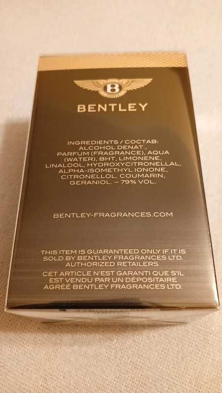 Woda perfumowana Bentley For Men Black Edition 100ml