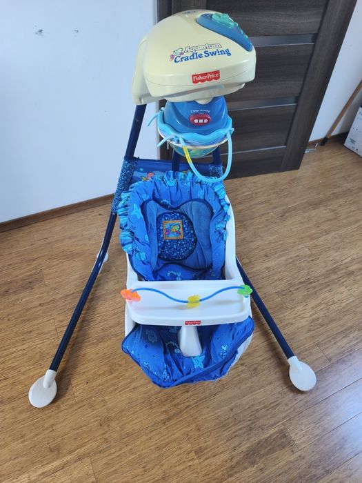Huśtawka bujak kołyska dla dziecka Fisher-Price Aquarium
