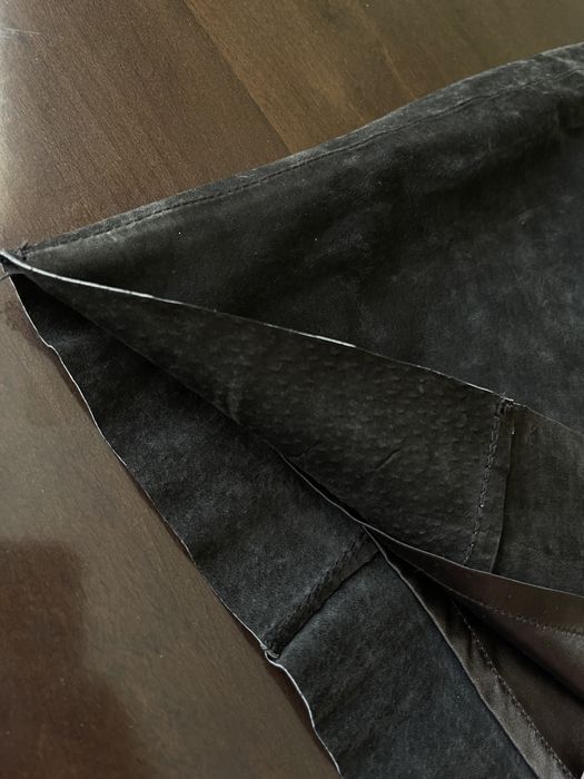 Спідниця жіноча замшева