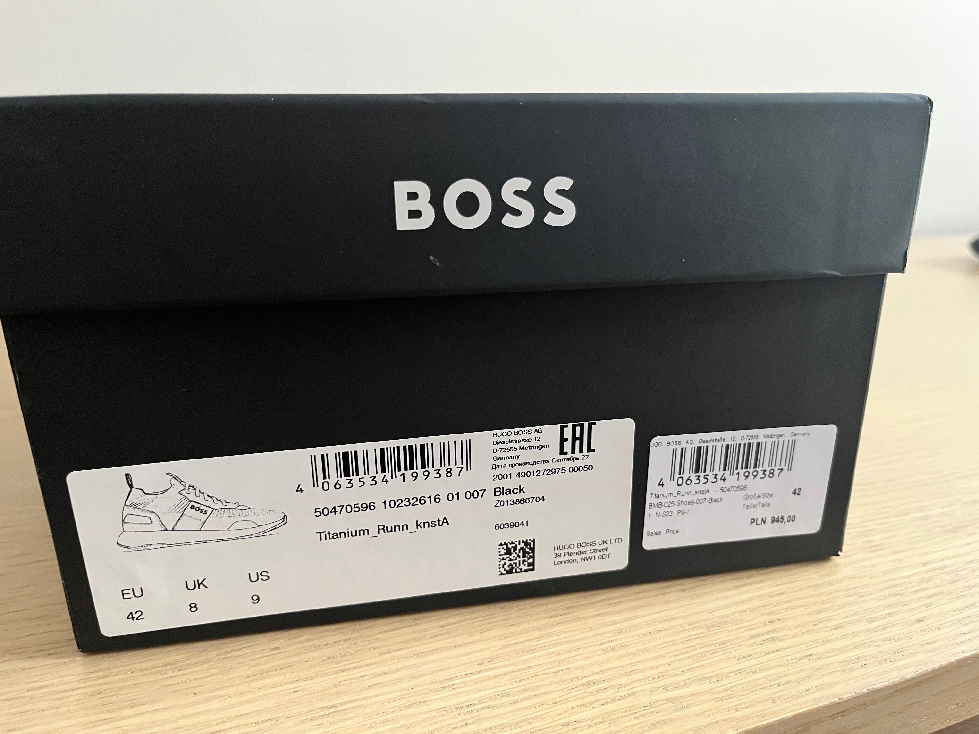 Oryginalne pudełko HUGO BOSS