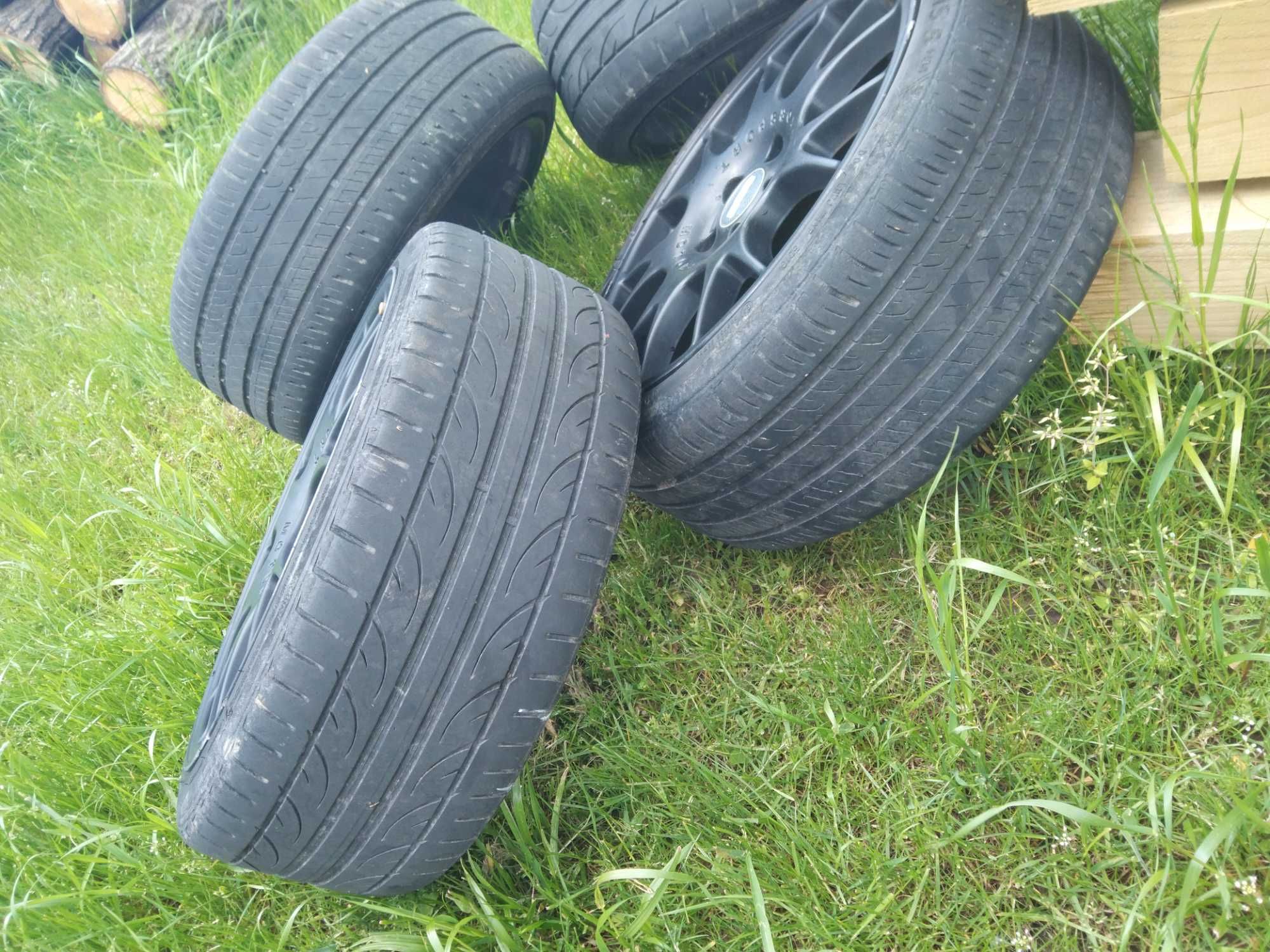 Felgi czarne  BBS 18 CHR 5X112