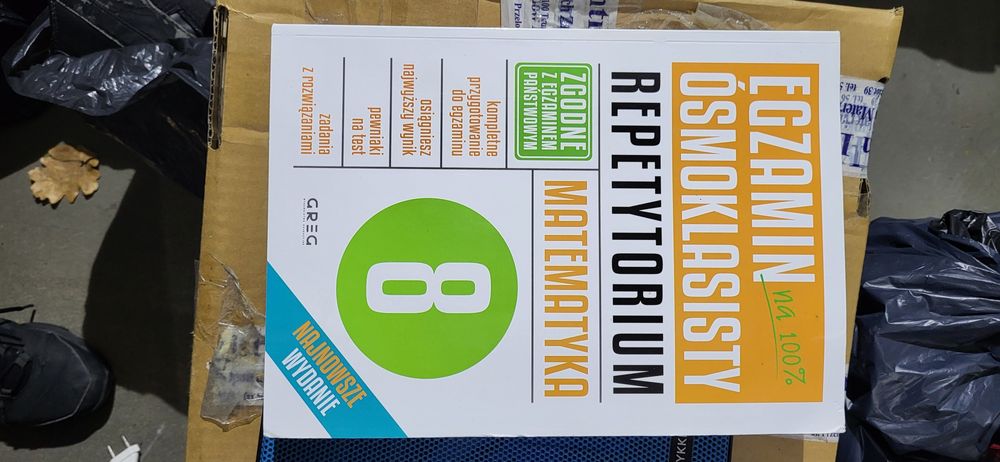 Egzamin ósmoklasisty na 100% repetytorium matematyka Greg