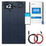 Zestaw fotowoltaiczny do kampera panel sztywny 2x105W reg. ład. 20A