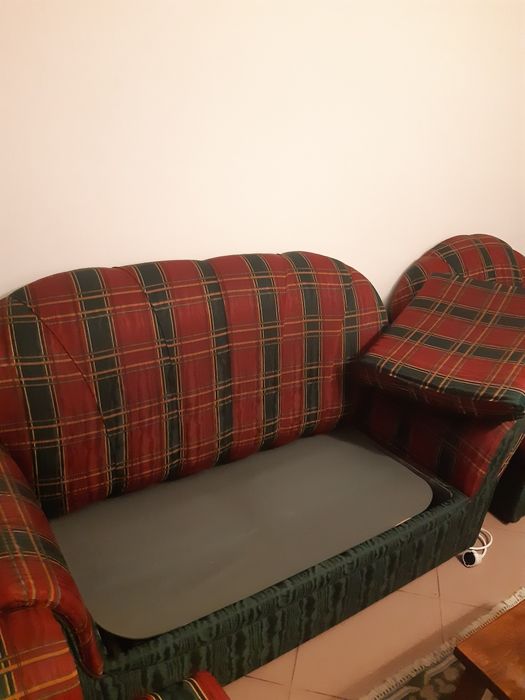 Conjunto 3 sofás (sofá cama)