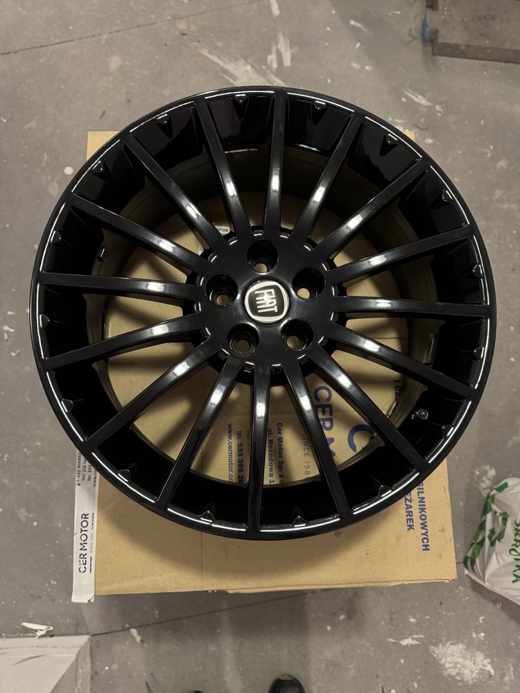 Felgi fiat tipo 17 cali czarne piano