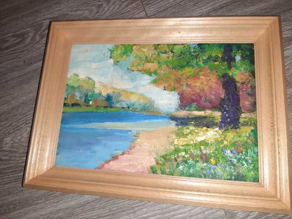 картина Художник Колесников Б. А. холст масло 27*36см