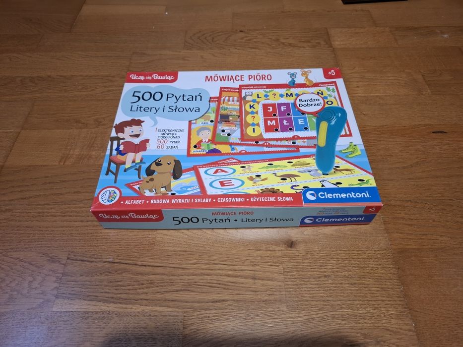 Mówiące pióro 500 pytań Litery i Słowa