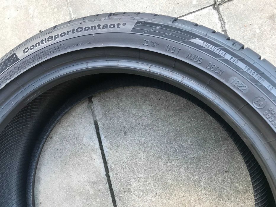 Opony 195/45/17 195/45R17 81W Continental ContiSportContact 5 2022r X4