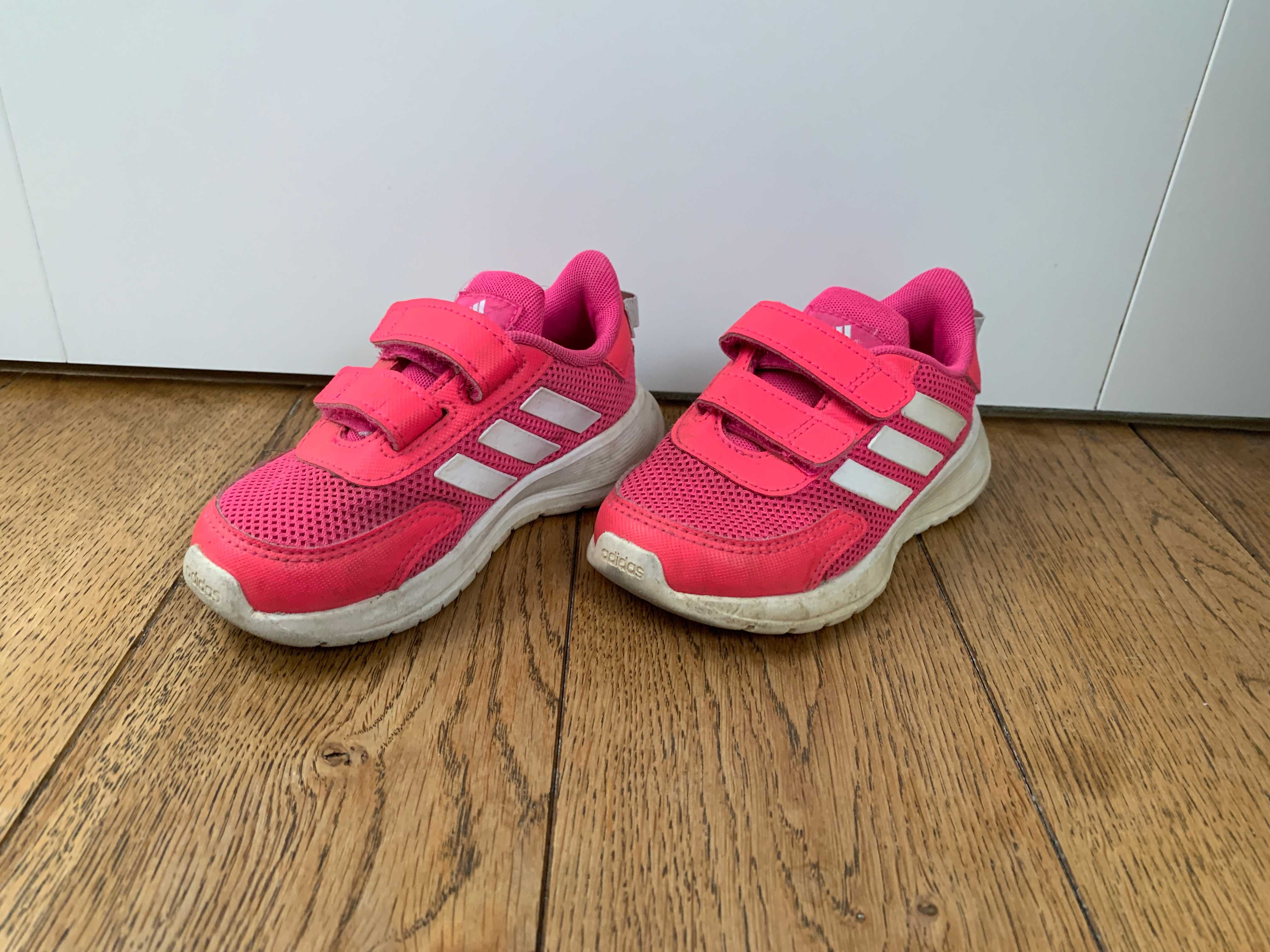 Buty sportowe dziecięce Adidas dziewczęce różowe rozmiar 25