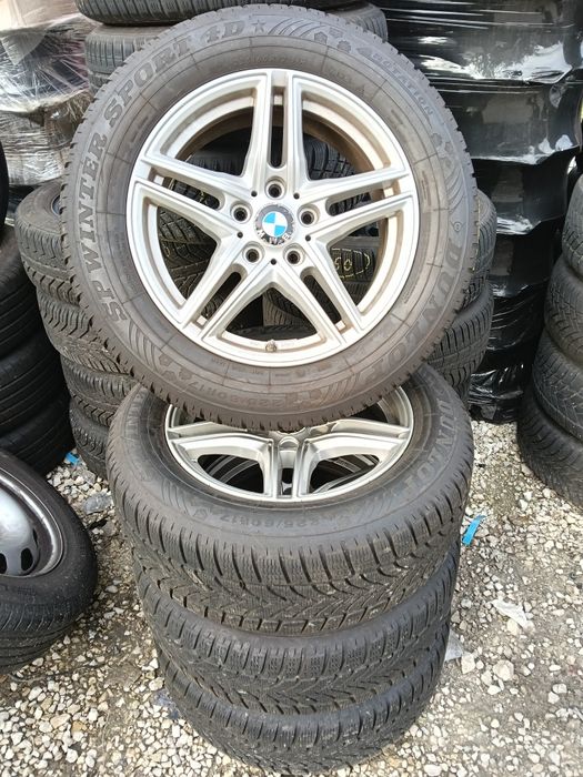 Koła aluminiowe zimowe BMW 5x120 Dunlop 225/60/17 19r