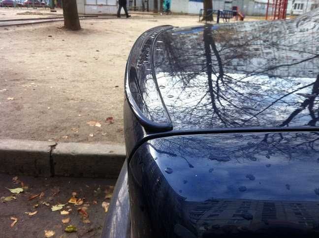 Лип спойлер на багажник БМВ 5 Е39 Сабля е 39 Бленда Козырек БМВ Е34