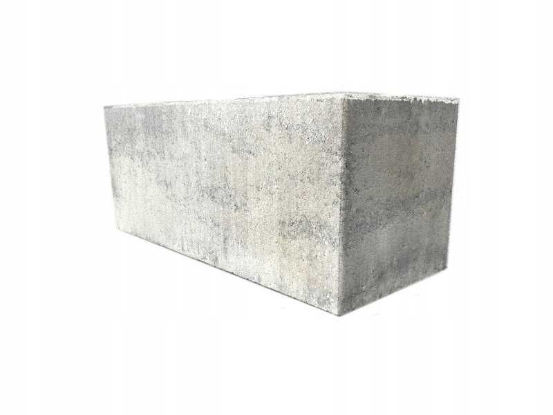 Pustak gładki element betonowy beton bloczki pustaki 50x20x20