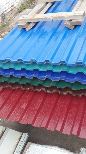 Профлист покрівельний. Дах від заводу.