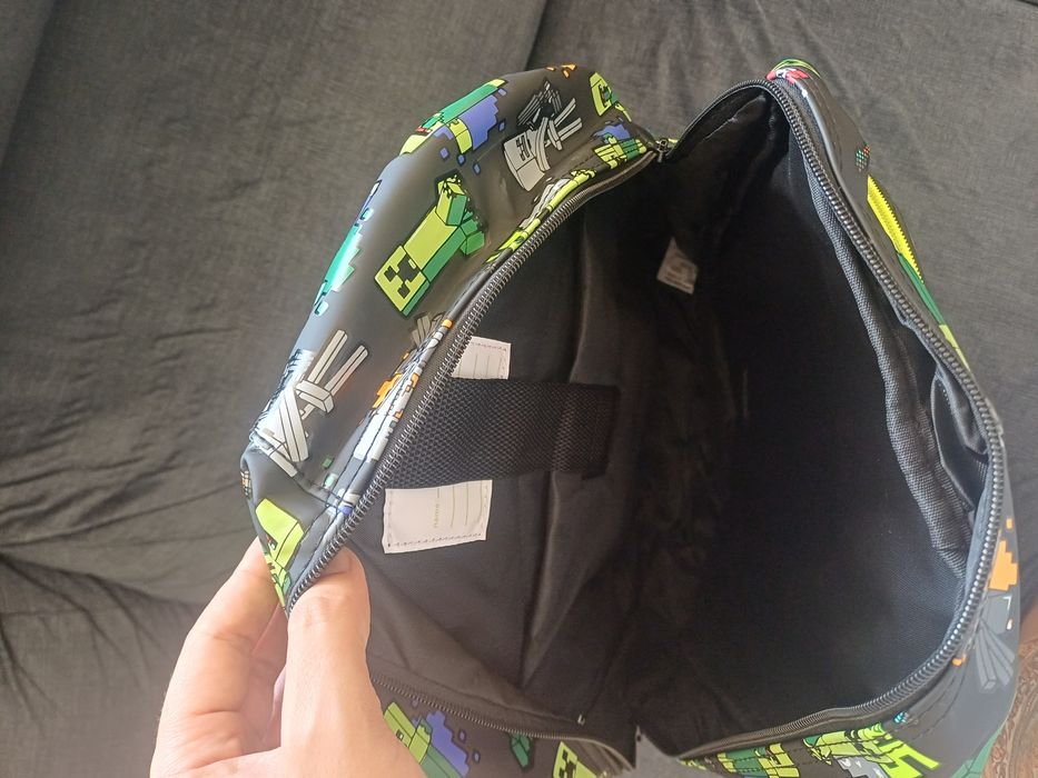 Mochila minecraft nova