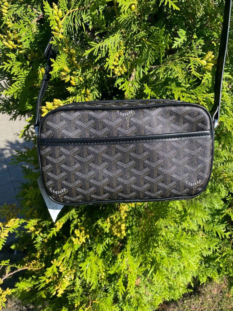 Сумка Goyard чорна та біла