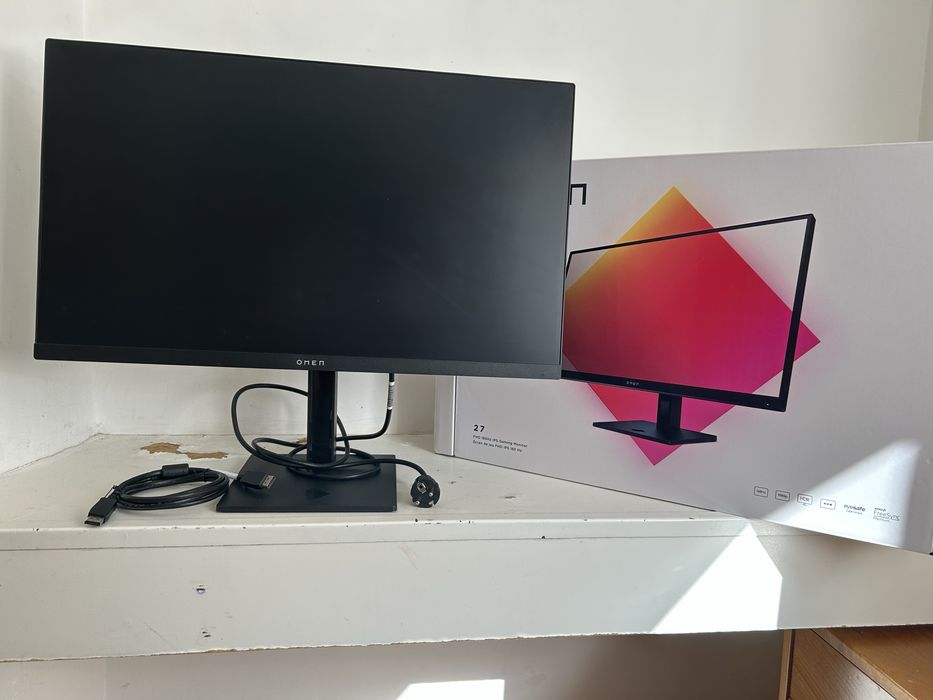 Gaming Monitor Omen 27” FHD 165Hz 1080p LCD