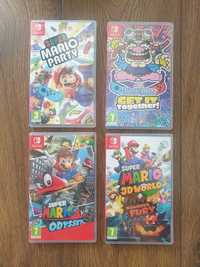 Nintendo switch Mario 3d Odyssey Super Party Wario Ware