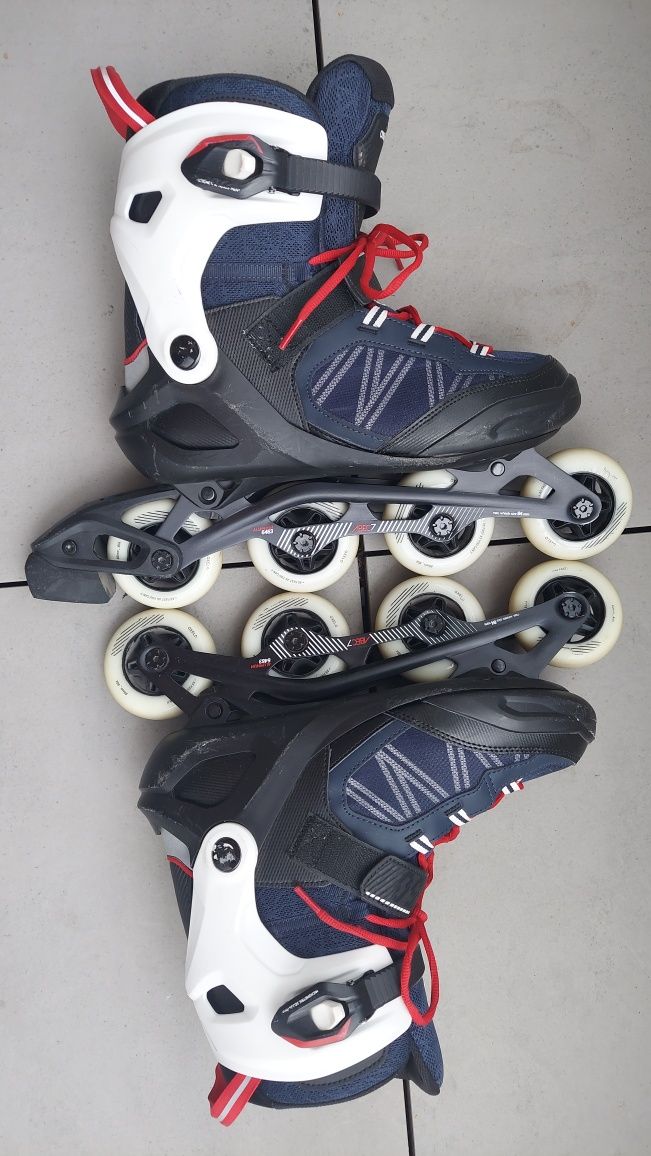 Rolki Oxelo FIT500 Roz. 45/28,5 cm. Stan bardzo dobry.