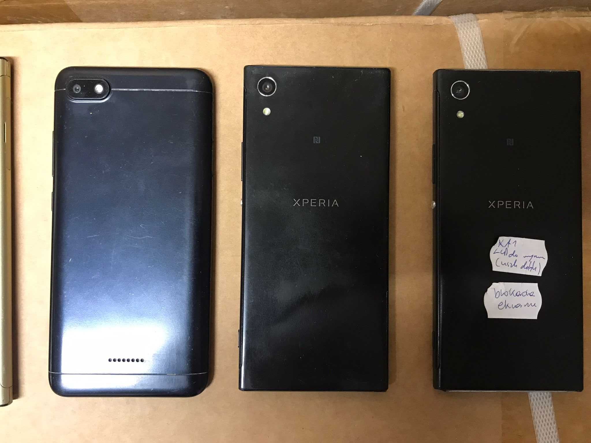 Telefony używane sprawne lub na części: Sony Xperia i Xiaomi